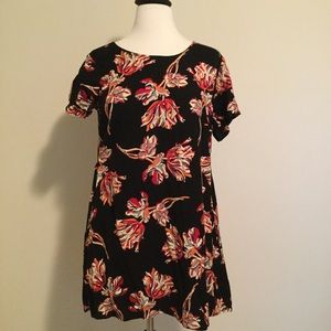 OBEY Printed Dress/Tunic Size S